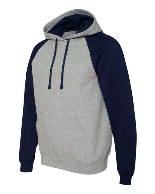JERZEES 96CR Oxford/ J. Navy — side