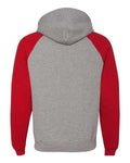 JERZEES 96CR Oxford/ True Red — back