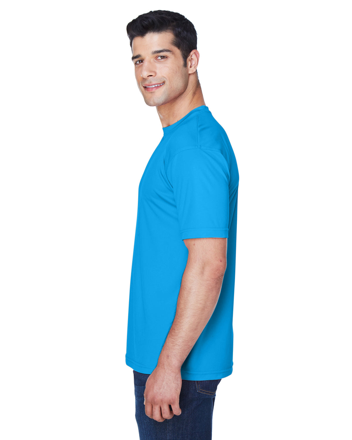 Men's Cool & Dry Sport Performance Interlock T-Shirt - Sapphire