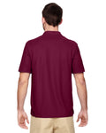 Unisex Performance® Double Piqué Polo - Maroon