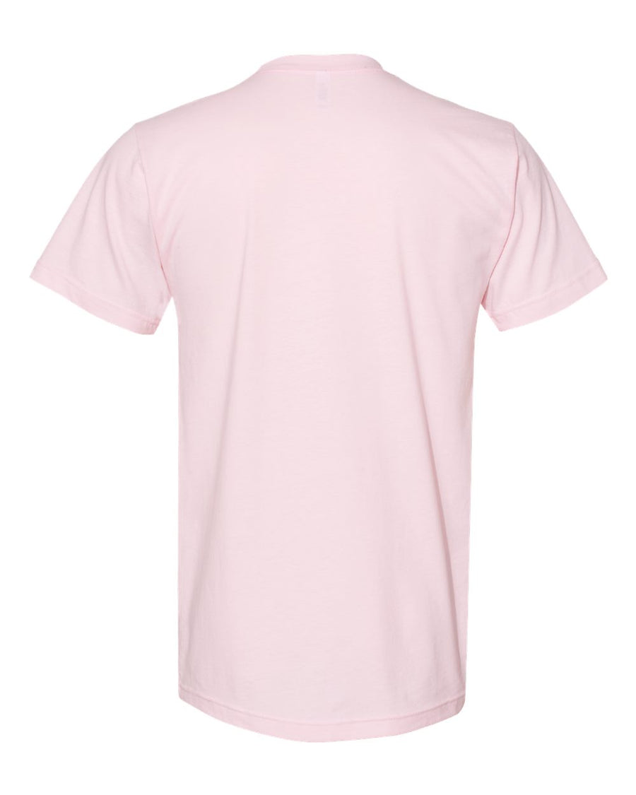 Unisex Fine Jersey Short-Sleeve T-Shirt - Light Pink