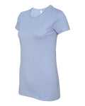 BELLA + CANVAS 6004 Heather Blue — side