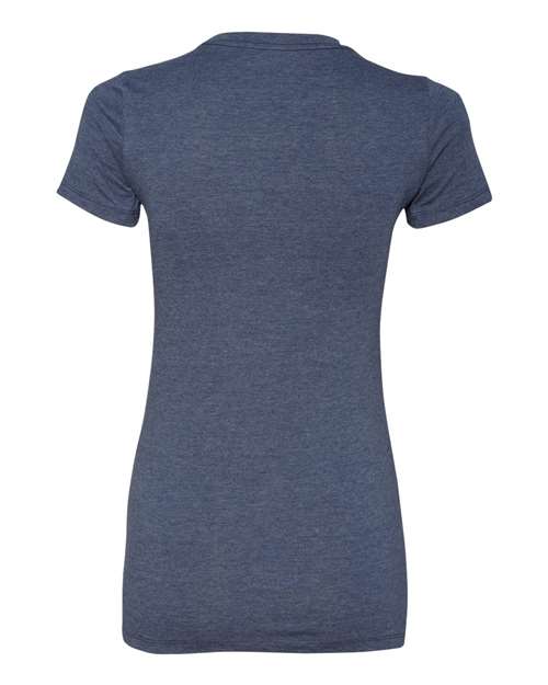 BELLA + CANVAS 6004 Heather Navy — back