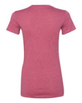 BELLA + CANVAS 6004 Heather Raspberry — back