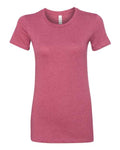 BELLA + CANVAS 6004 Heather Raspberry — front