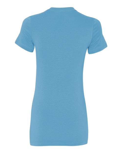 BELLA + CANVAS 6004 Ocean Blue — back