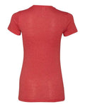 BELLA + CANVAS 6004 Heather Red — back