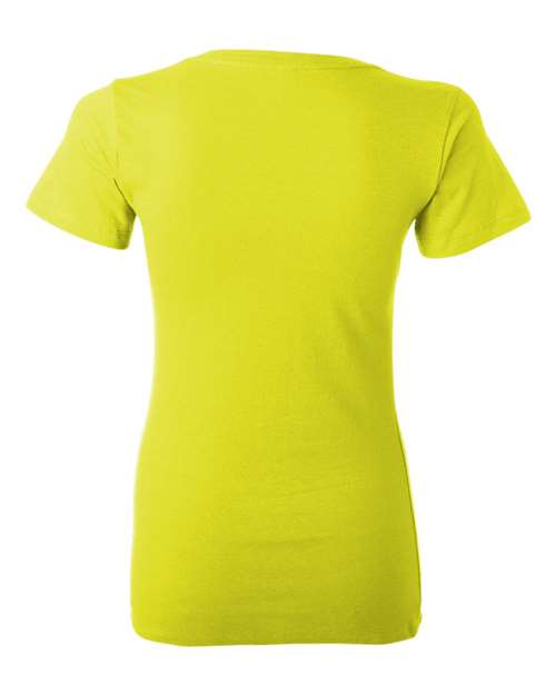 BELLA + CANVAS 6035 Neon Yellow — back