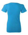 BELLA + CANVAS 6035 Neon Blue — back