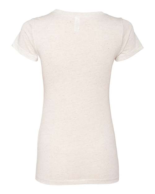BELLA + CANVAS 8413 Oatmeal Triblend — back