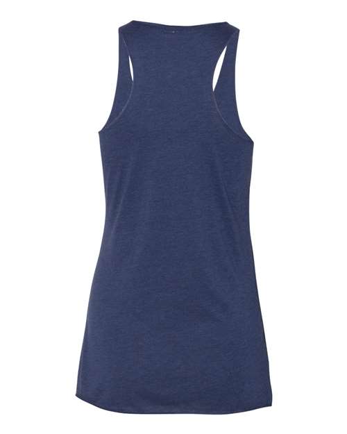 BELLA + CANVAS 8430 Navy Triblend — back