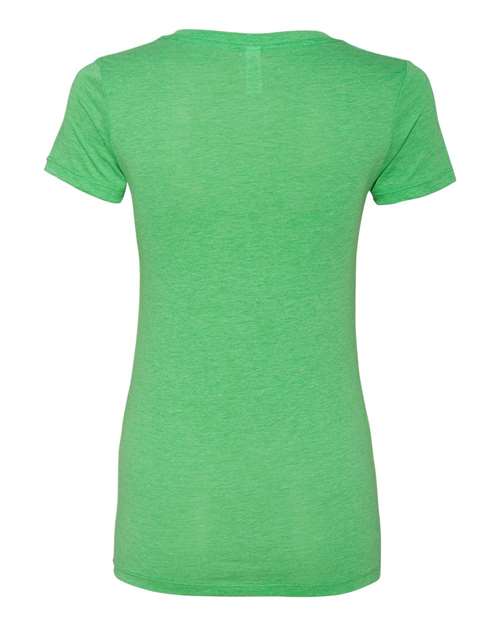 BELLA + CANVAS 8435 Green Triblend — back