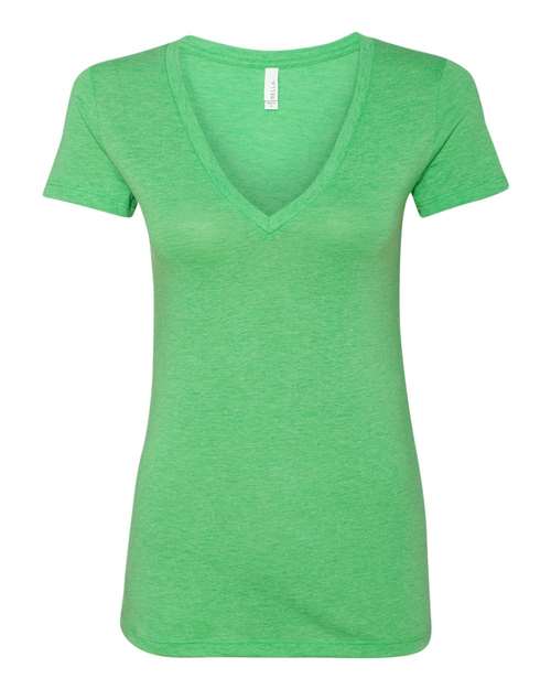 BELLA + CANVAS 8435 Green Triblend — front