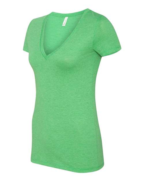 BELLA + CANVAS 8435 Green Triblend — side