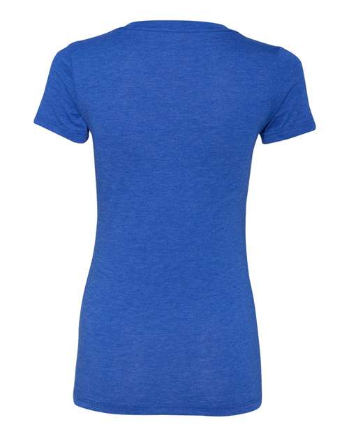 BELLA + CANVAS 8435 True Royal Triblend — back