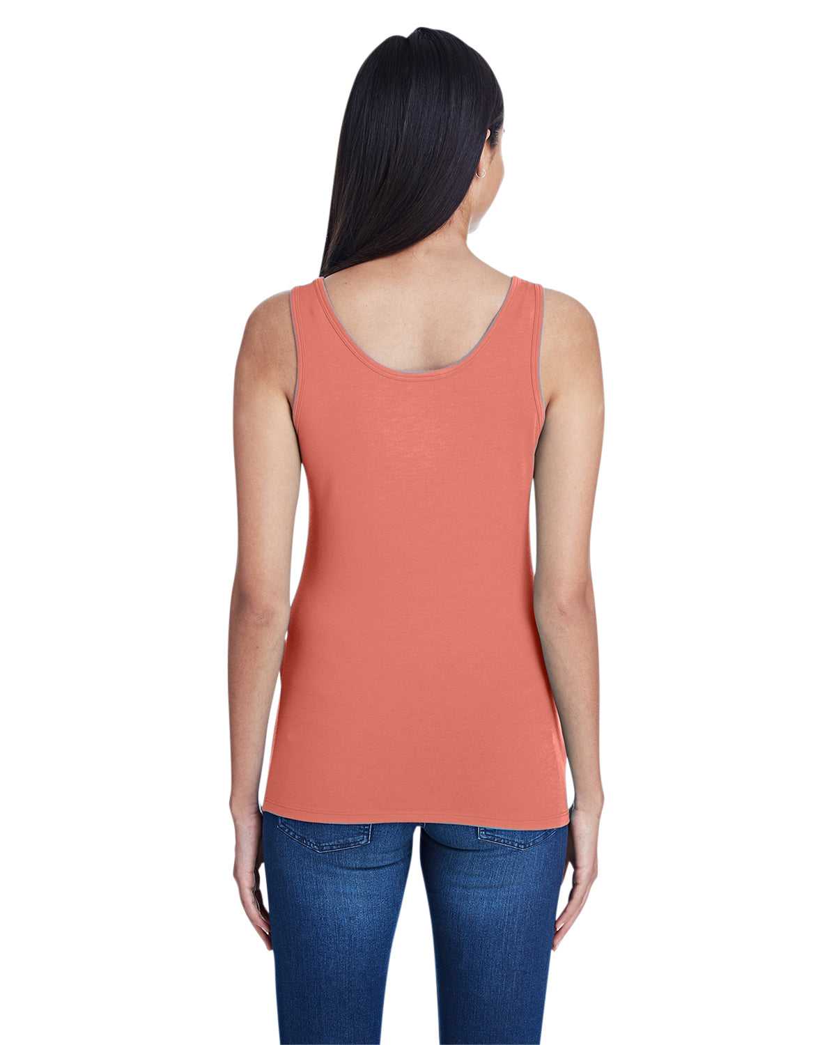 Women's Stretch Tank - Terracotta