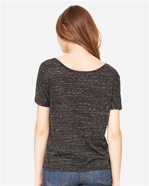 BELLA + CANVAS 8816 Black Marble — on model back