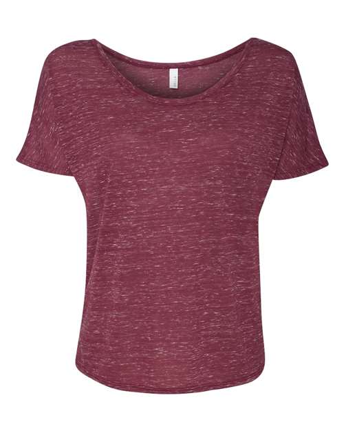 BELLA + CANVAS 8816 Maroon Marble — front