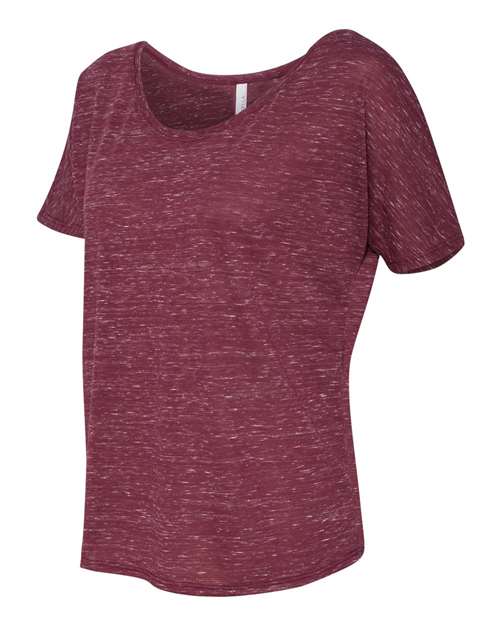 BELLA + CANVAS 8816 Maroon Marble — side