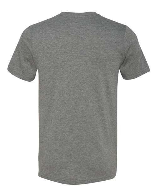 BELLA + CANVAS 3001U Deep Heather — back