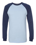 BELLA + CANVAS 3000 Baby Blue/ Navy — front