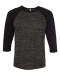BELLA + CANVAS 3200 Black Marble/ Black — front
