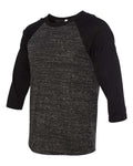 BELLA + CANVAS 3200 Black Marble/ Black — side