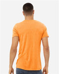 BELLA + CANVAS 3413 Orange Triblend — on model back