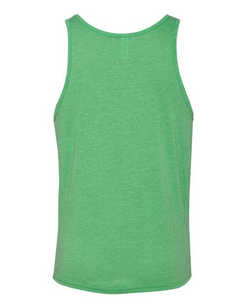 BELLA + CANVAS 3480 Green Triblend — back
