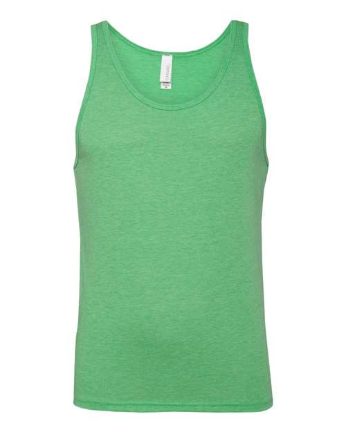 BELLA + CANVAS 3480 Green Triblend — front
