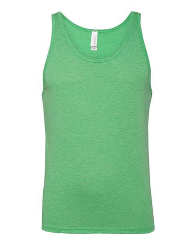 BELLA + CANVAS 3480 Green Triblend — front
