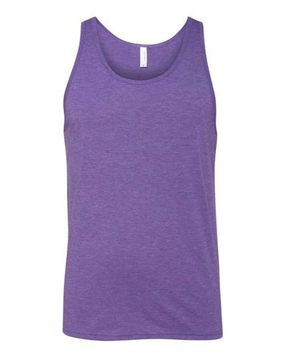 BELLA + CANVAS 3480 Purple Triblend — front