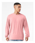 BELLA + CANVAS 3501 Pink — on model front
