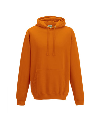 Unisex 80/20 Midweight College Hoodie - Orange Crush