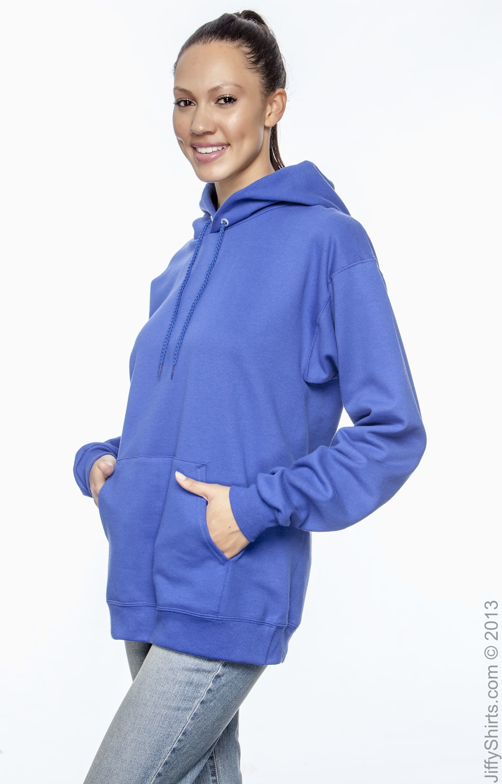 Ultimate Cotton® 90/10 Pullover Hoodie - Deep Royal