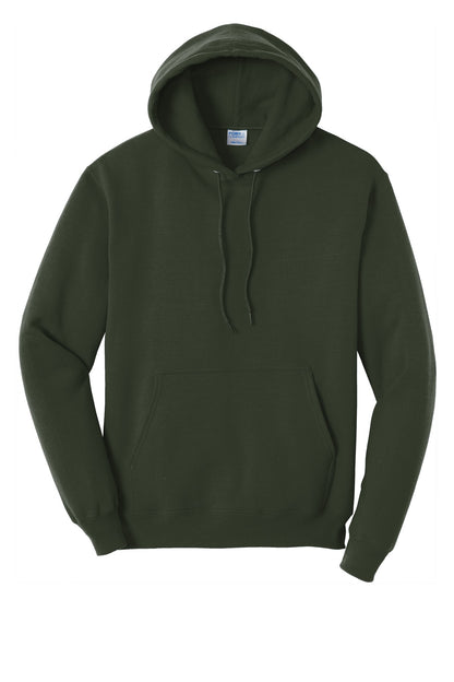 Unisex Core Fleece Pullover Hoodie - Olive