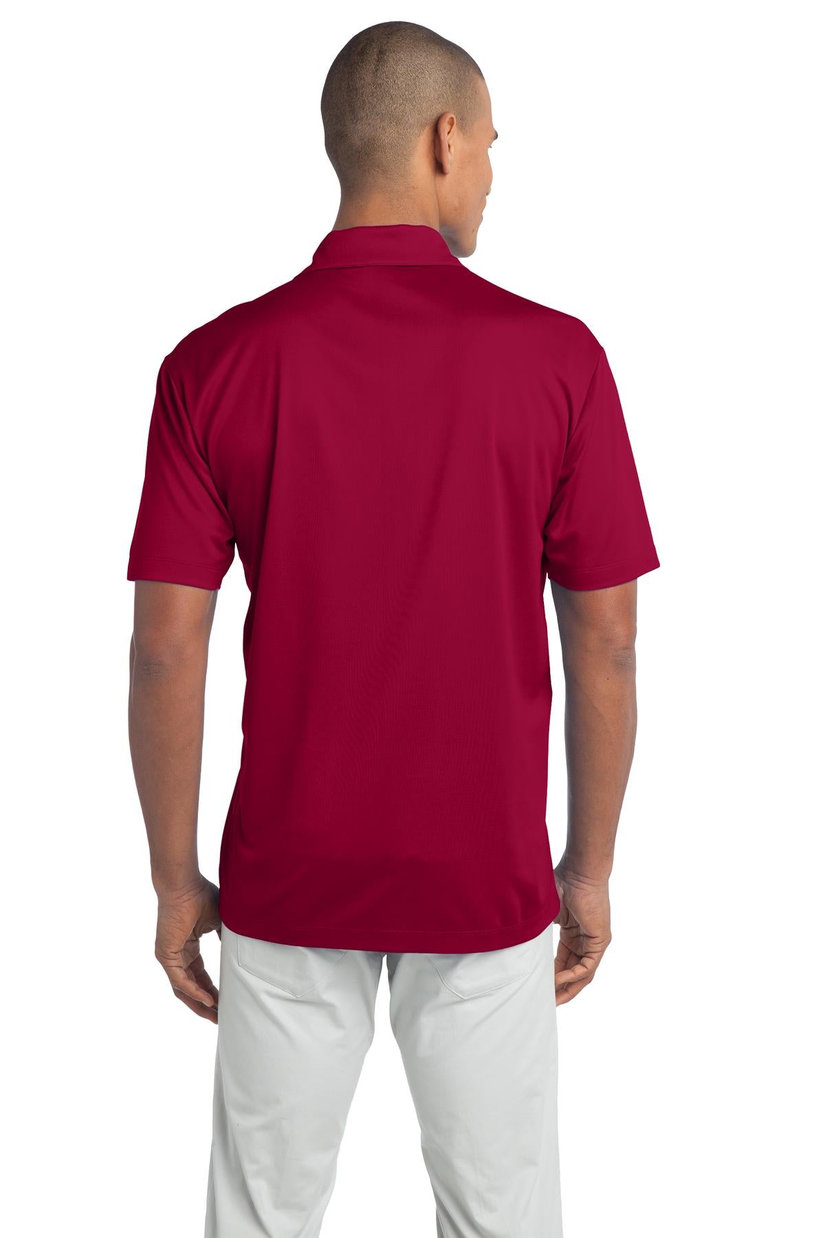 Unisex Silk Touch Performance Polo - Red