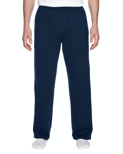 Unisex SofSpun® Open-Bottom Pocket Sweatpants - J Navy