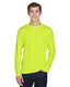 Team 365 TT11L - Men's Zone Performance Long-Sleeve T-Shirt - Safety Yellow