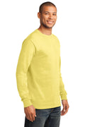 Unisex Long Sleeve Essential Tee - Yellow