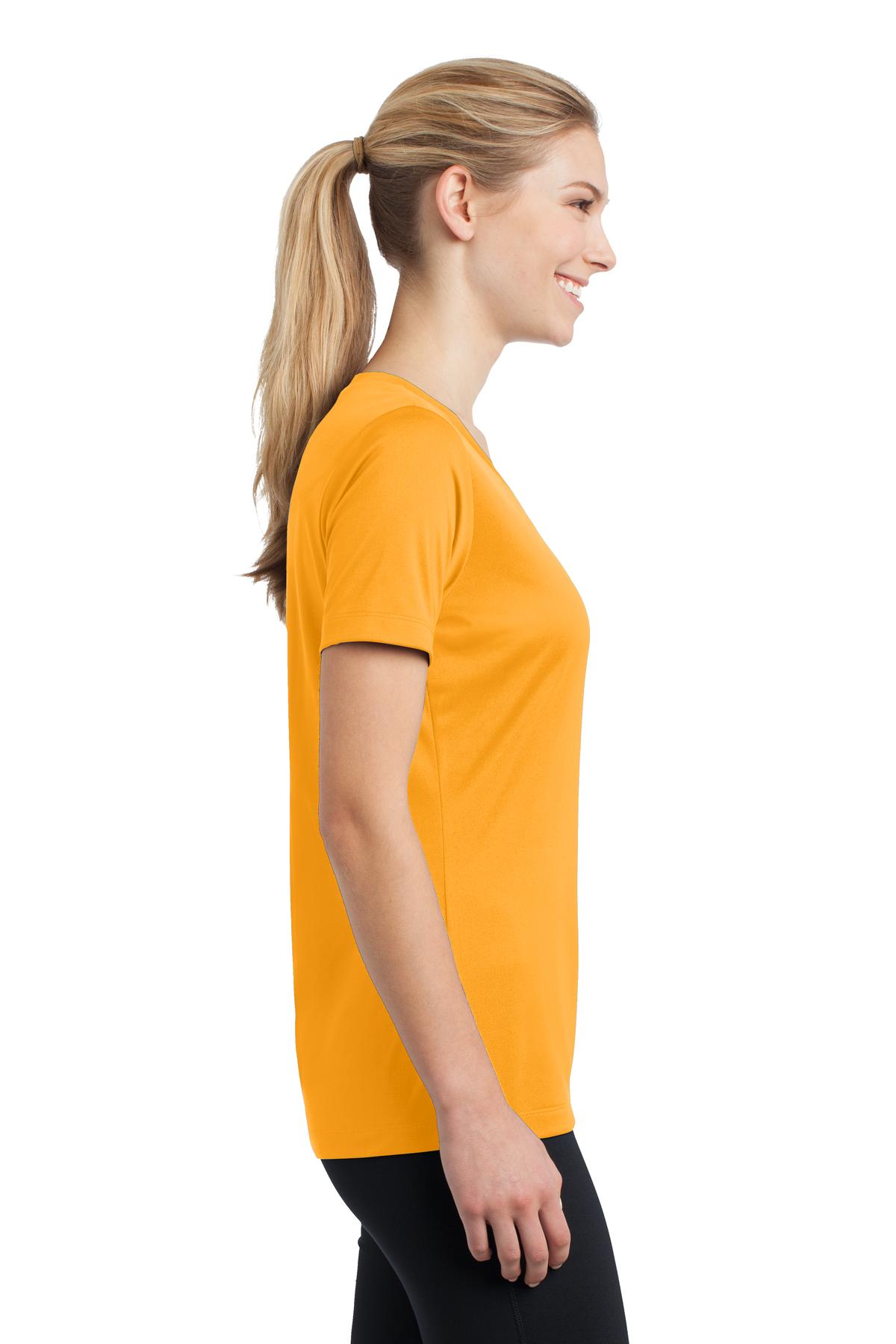 Women's PosiCharge Competitor V-Neck Tee - Gold