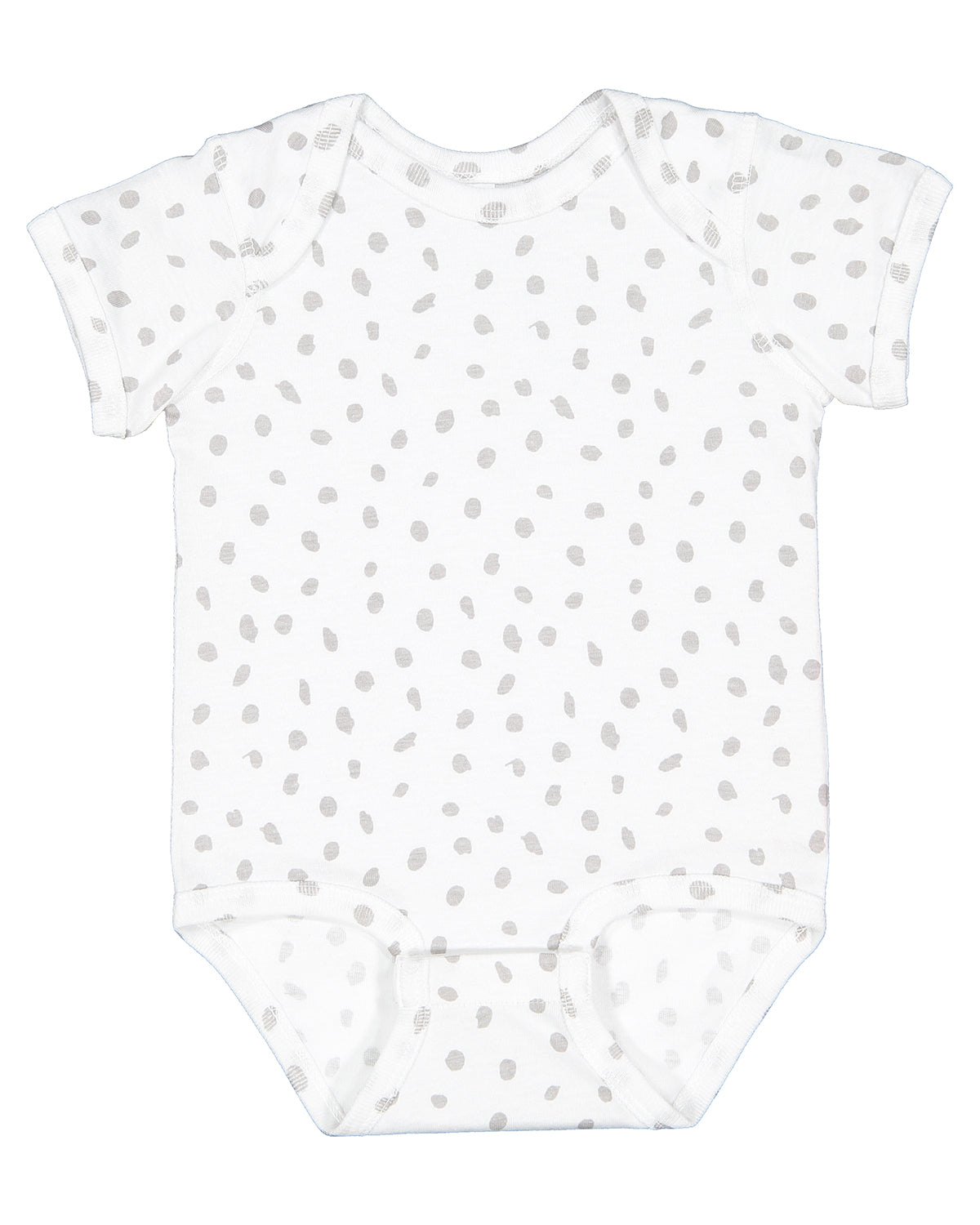 Infant Fine Jersey Bodysuit - White Spot