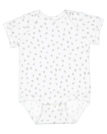Infant Fine Jersey Bodysuit - White Spot