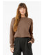 Bella + Canvas 3945 - Unisex Drop Shoulder Fleece - Vintage Brown
