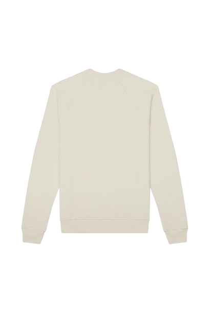 Unisex Sponge Fleece Raglan Sweatshirt - Natural