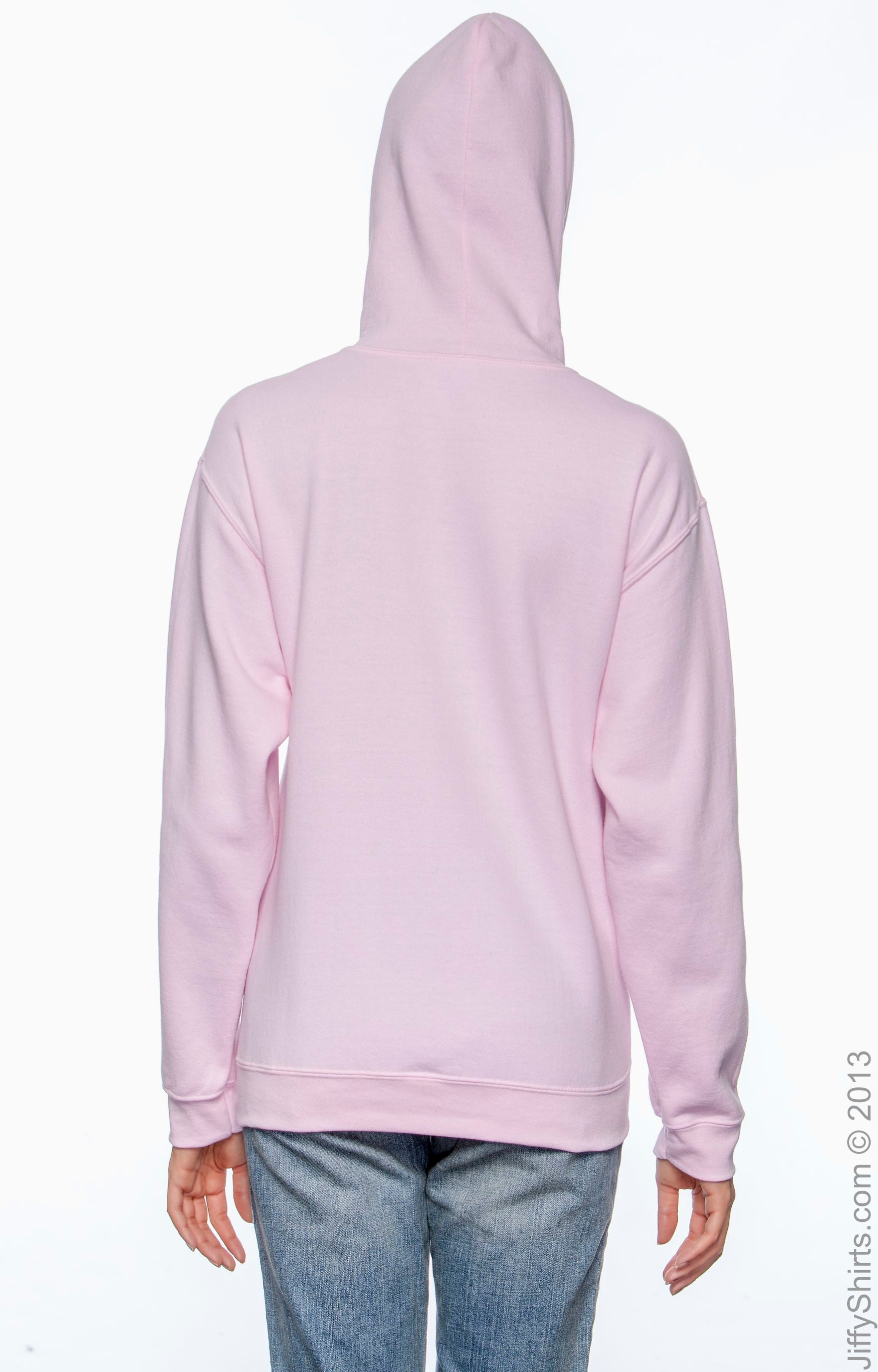 Unisex Heavy Blend™  50/50 Full-Zip Hoodie - Light Pink