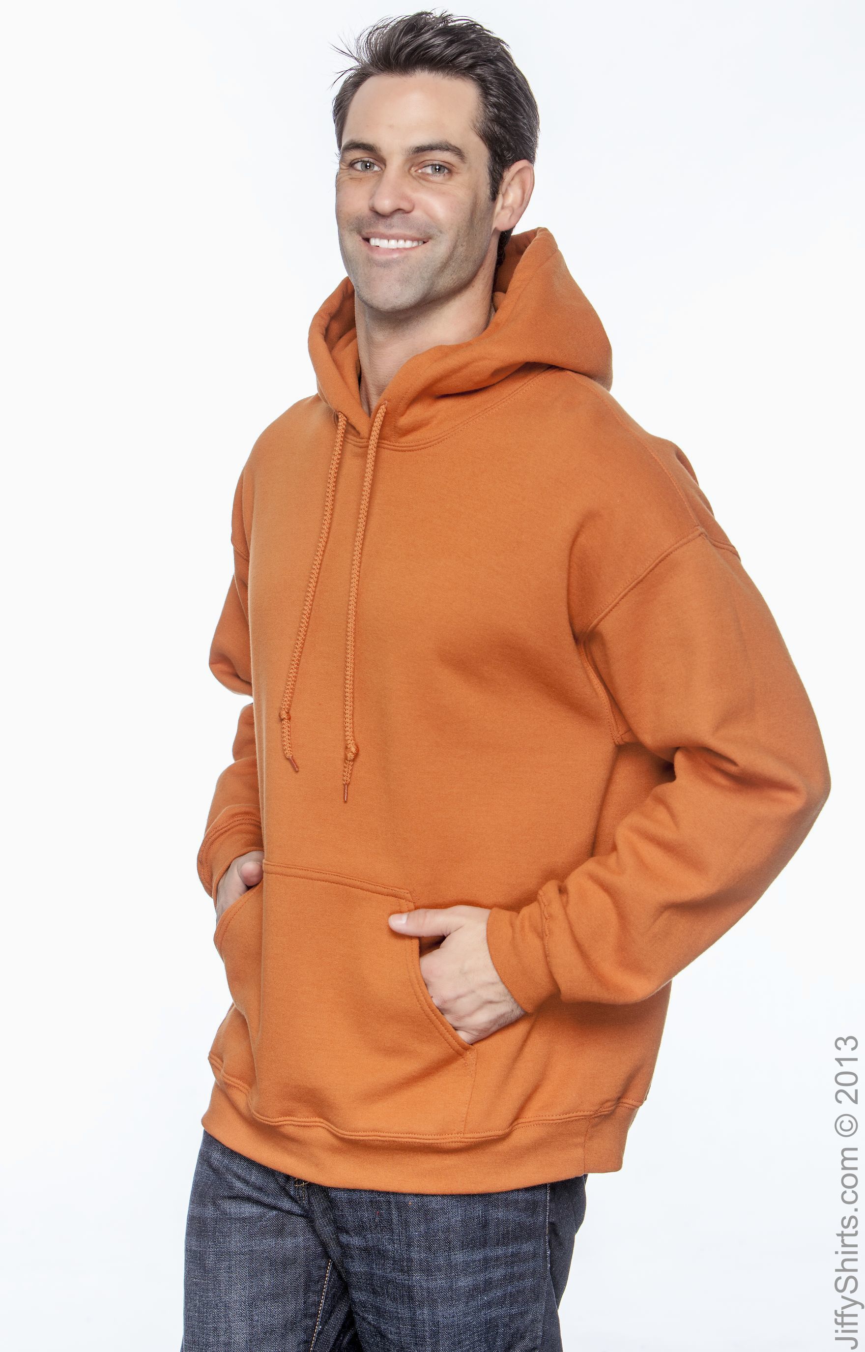 Unisex DryBlend®  50/50 Hoodie - Texas Orange