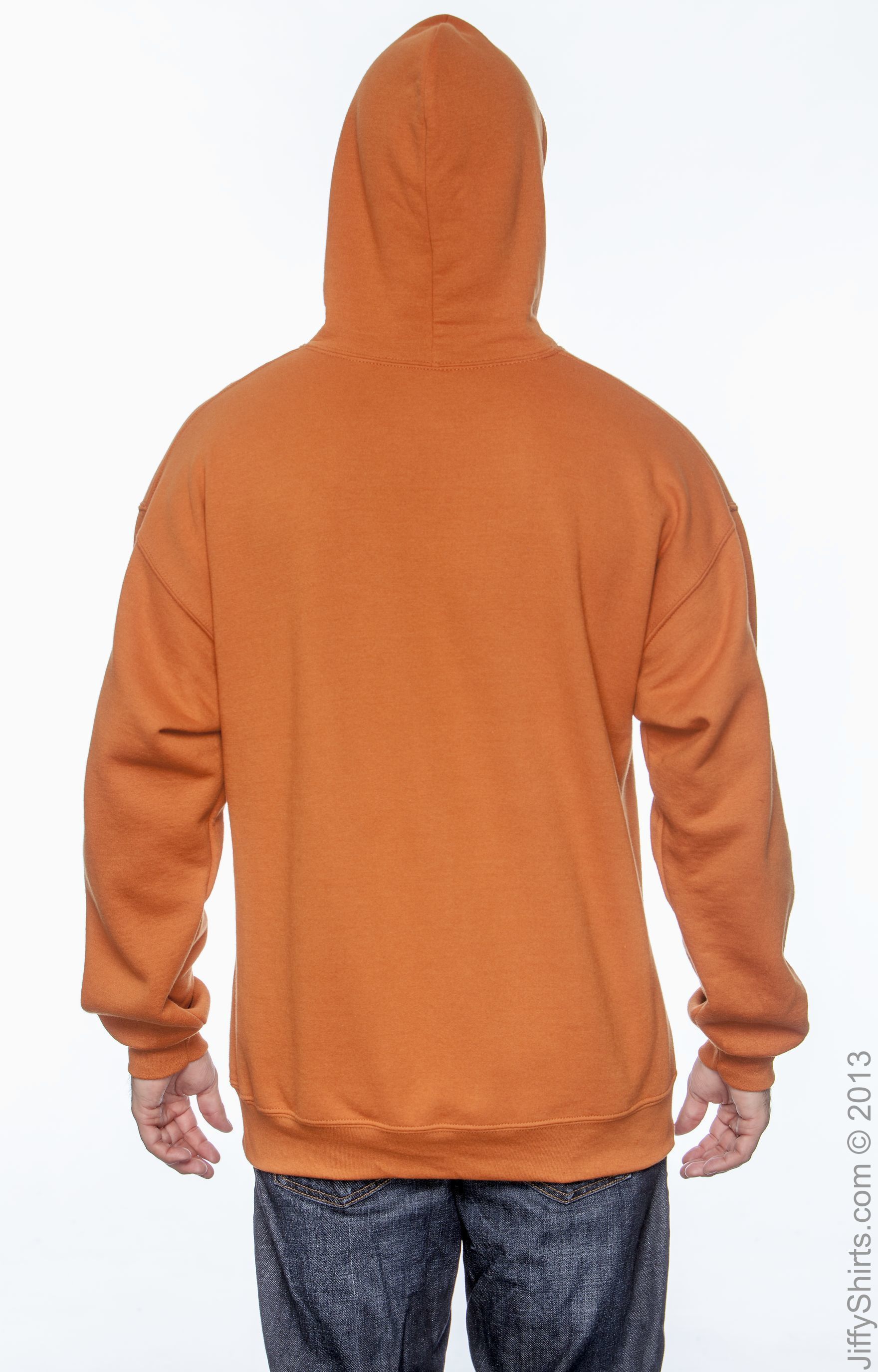 Unisex DryBlend®  50/50 Hoodie - Texas Orange