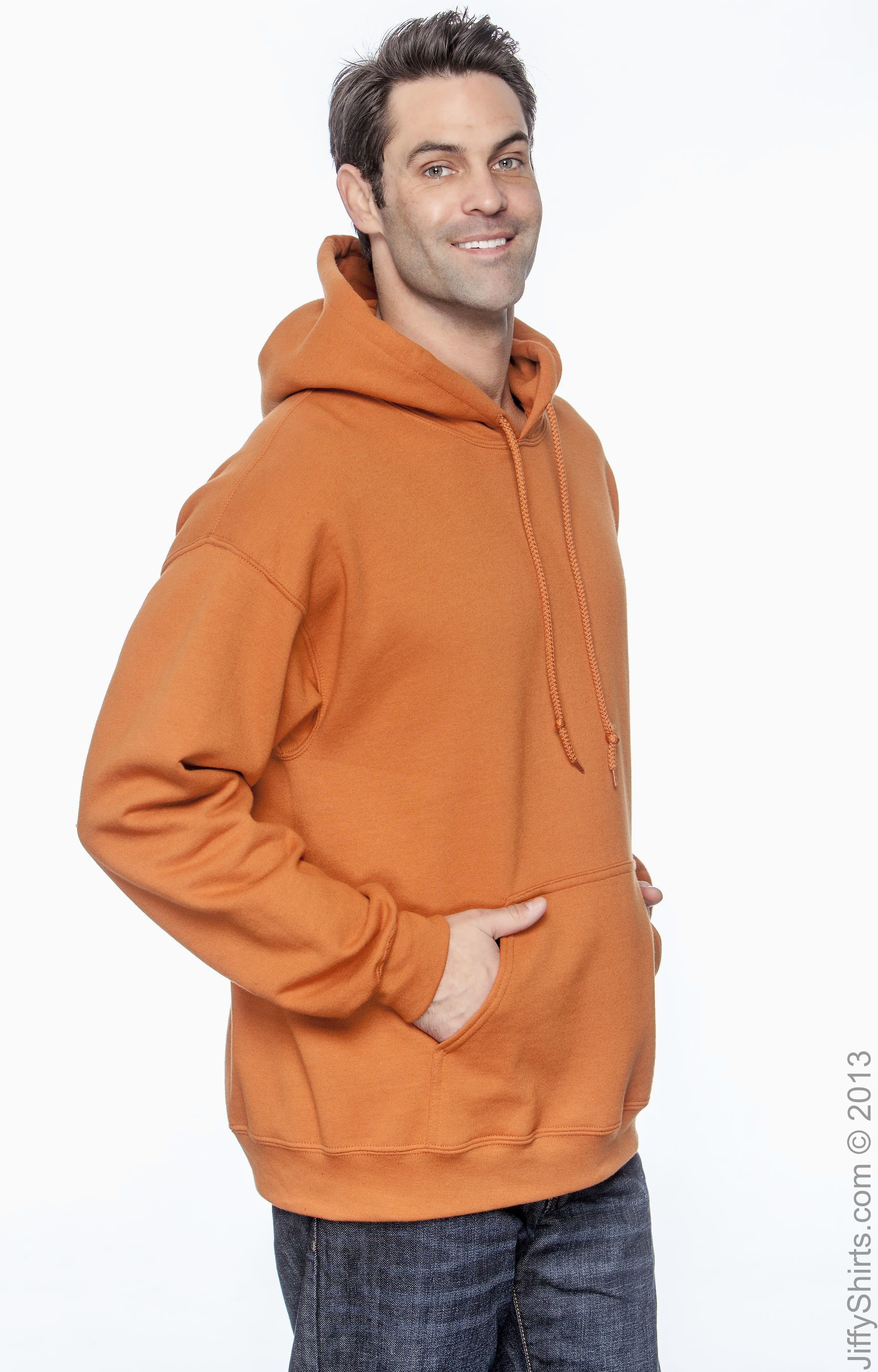 Unisex DryBlend®  50/50 Hoodie - Texas Orange
