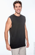 Unisex Ultra Cotton® Sleeveless T-Shirt - Black